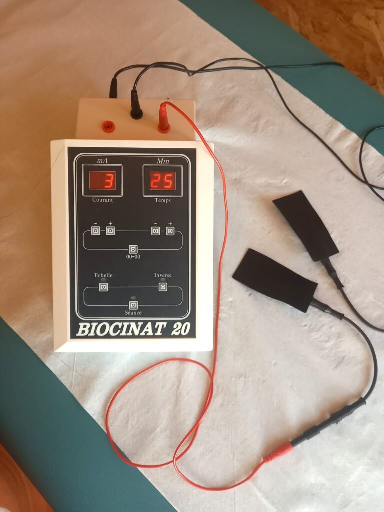 biocinat 20
appareil d'électrothérapie Ionocinèse
